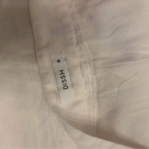 White Dissh Linen Pants/Trousers AUS size 10